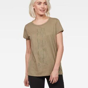 G-STAR Raw Correct Rowinda Straight Tee Women's XS